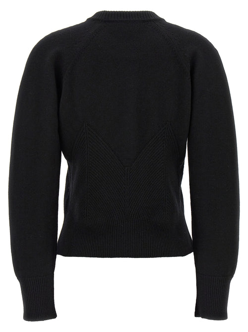 Alexander McQueen Schwarzer Pullover aus Wolle und Kaschmir