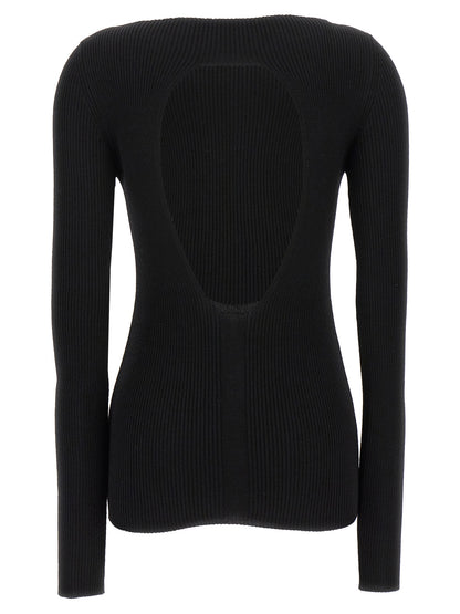 Rick Owens Maglione Nero in Lana