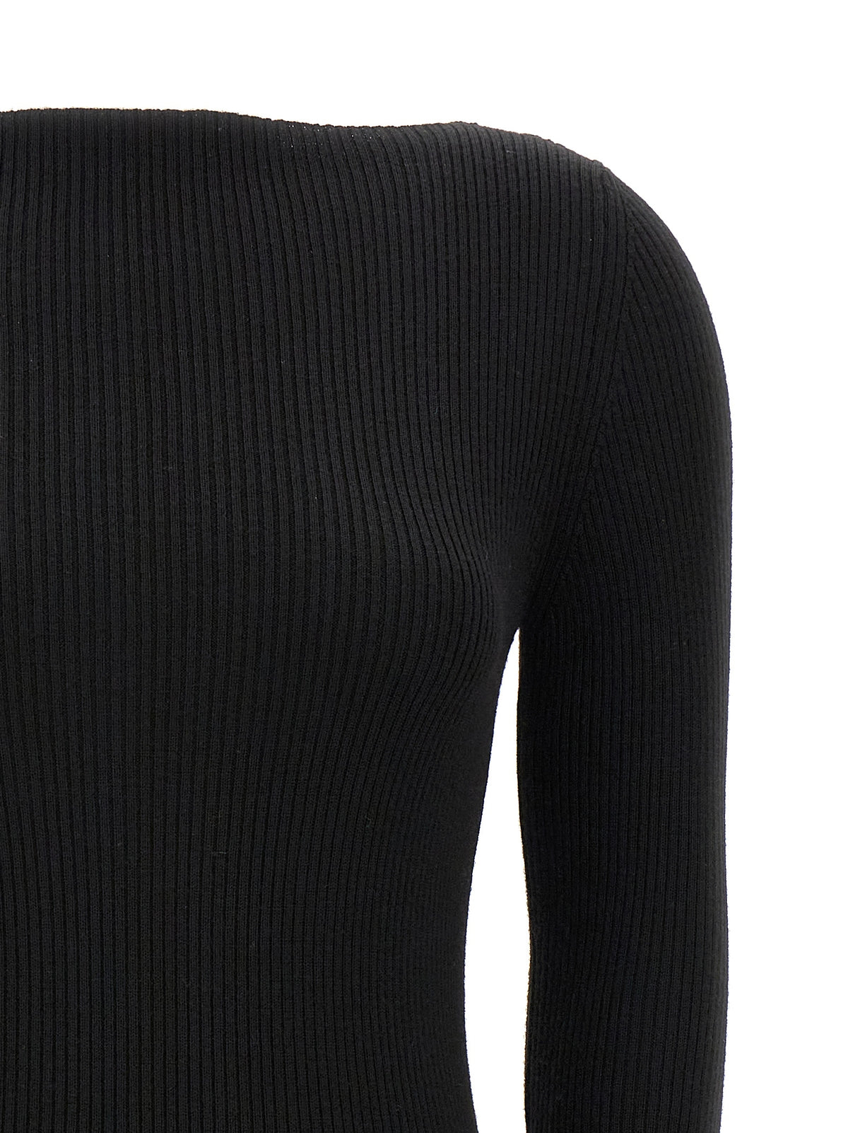Rick Owens Maglione Nero in Lana