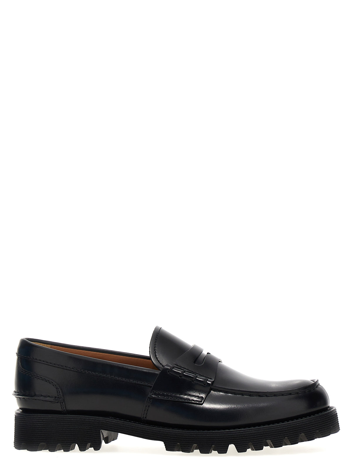 Mocassins noirs en cuir Church's