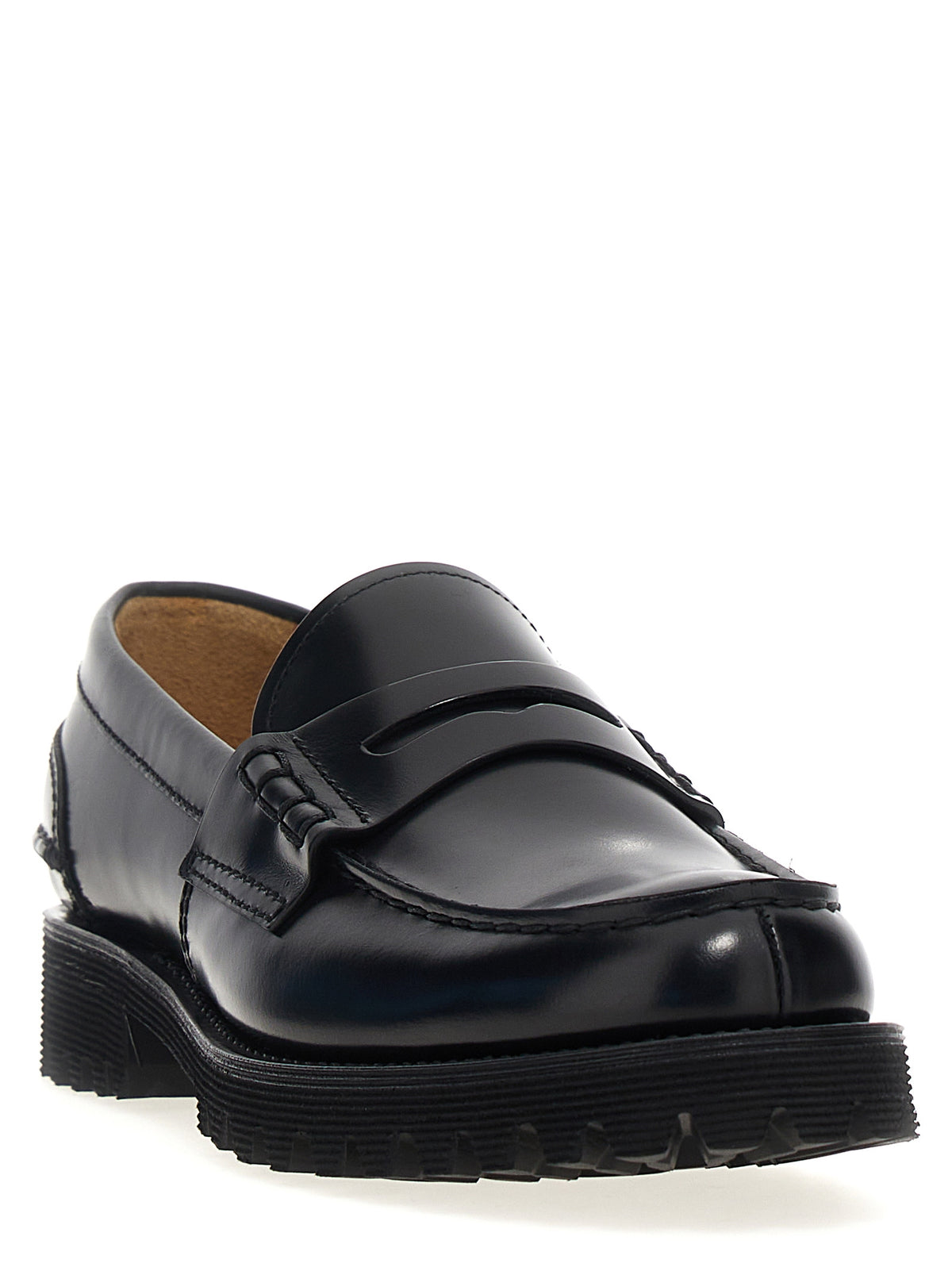 Mocassins noirs en cuir Church's