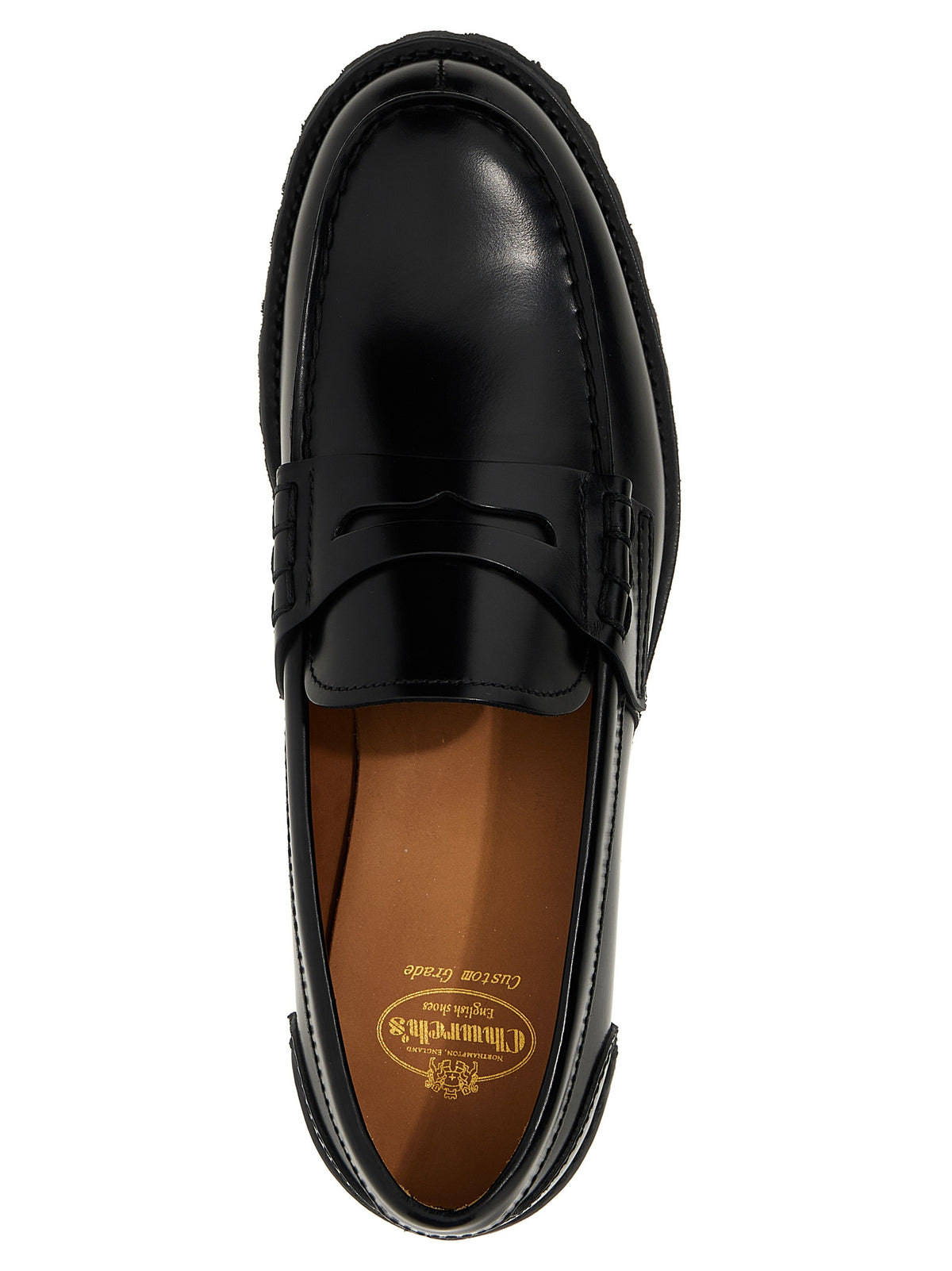Mocassins noirs en cuir Church's