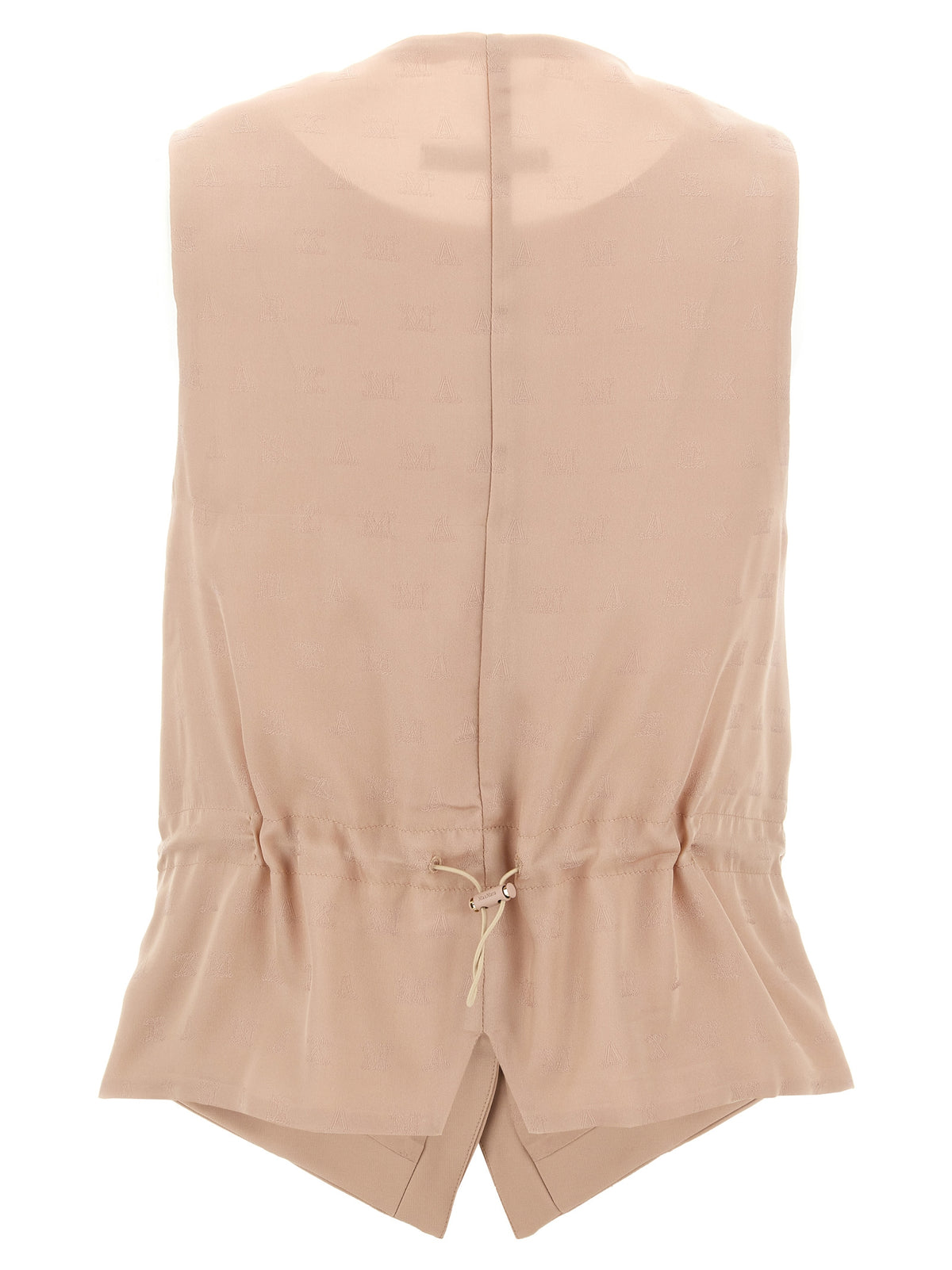 Gilet smanicato Max Mara in acetato multicolor