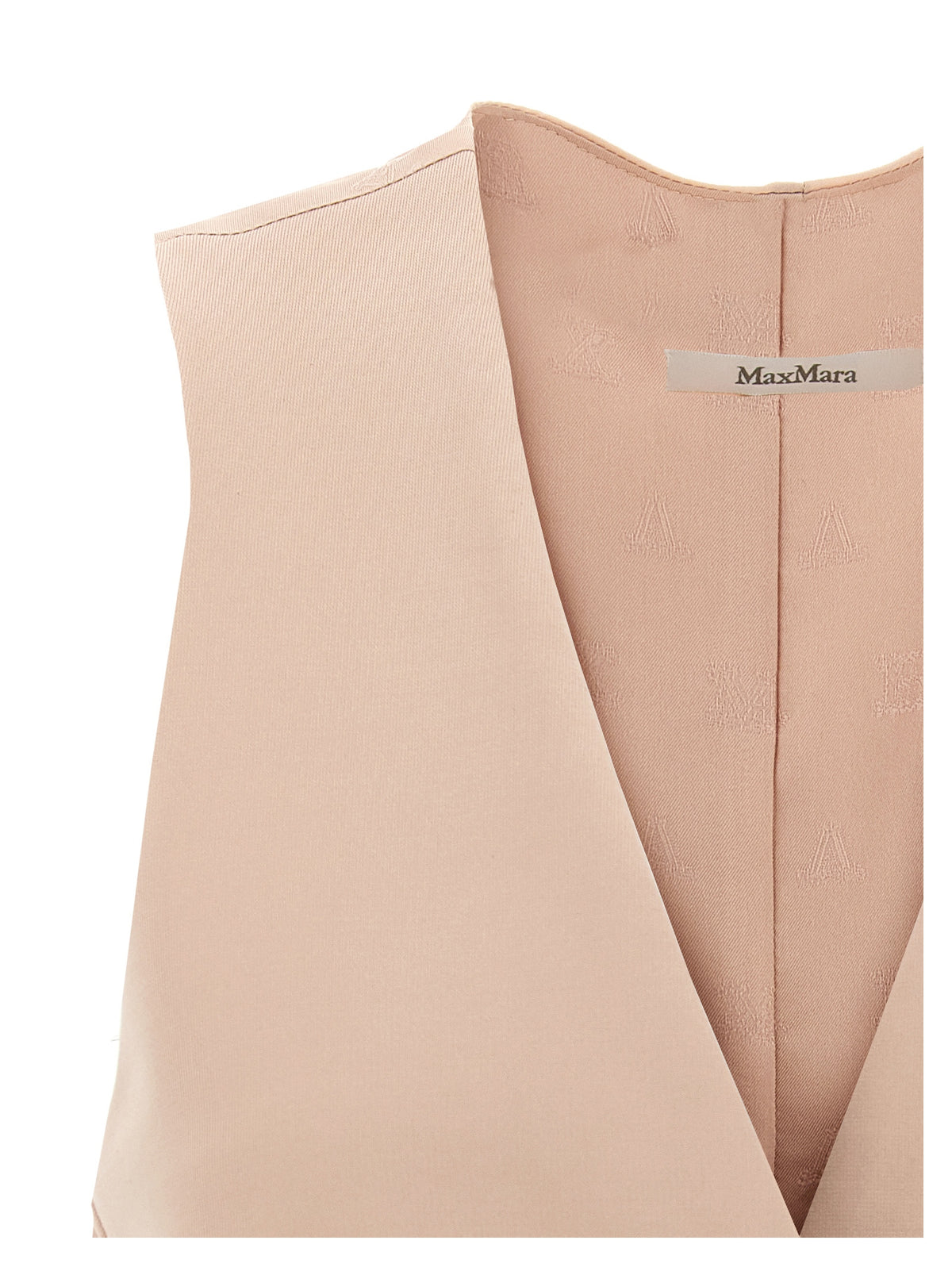 Gilet smanicato Max Mara in acetato multicolor