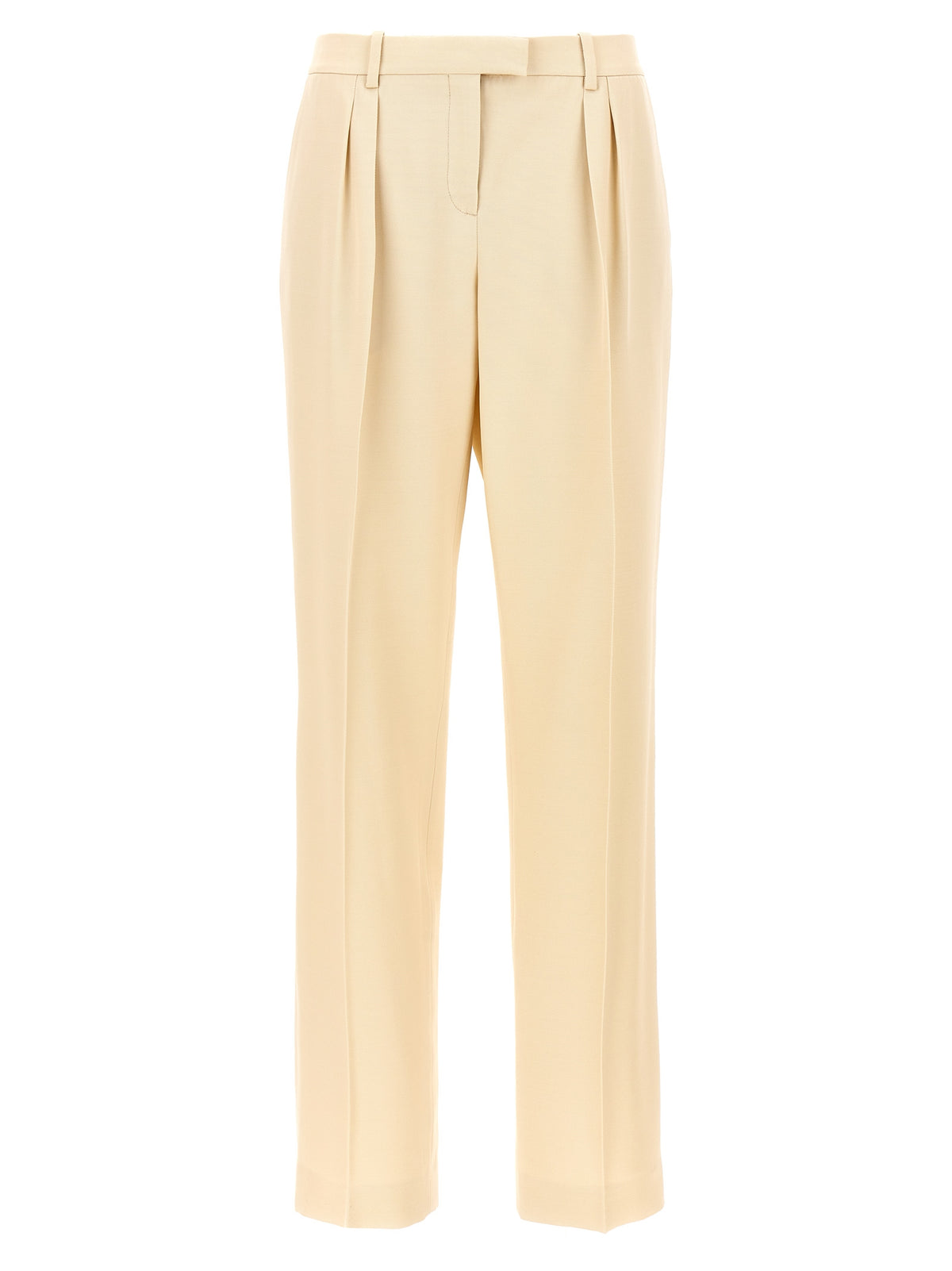 Pantalon de costume Tom Ford en soie beige