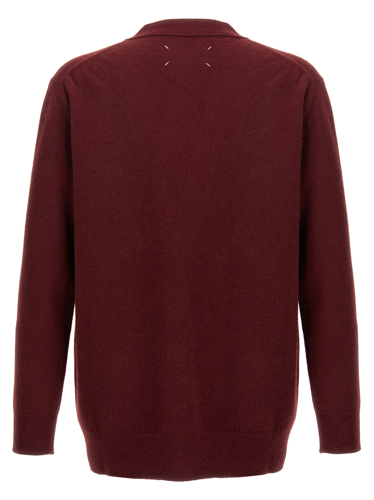 Gilet en laine bordeaux Maison Margiela