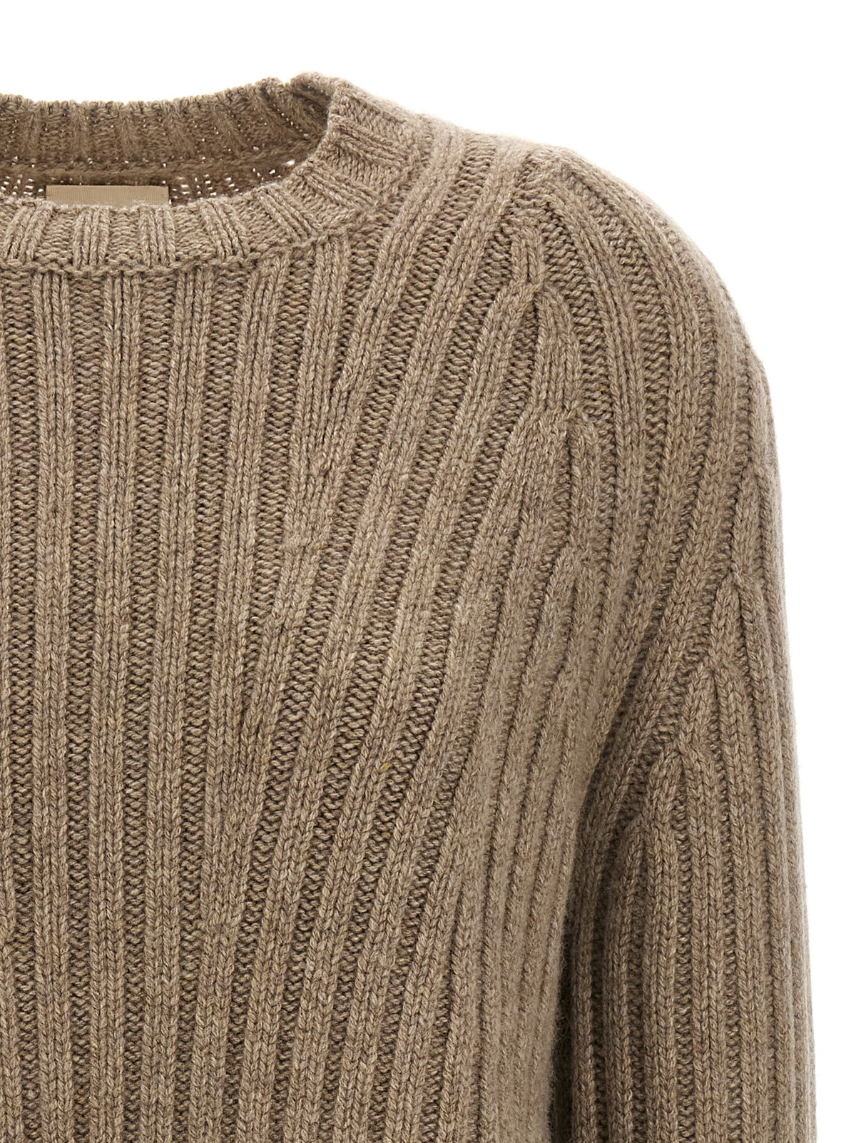 Cardigan en cachemire beige Khaite