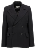 Blazer en laine noire Maison Margiela