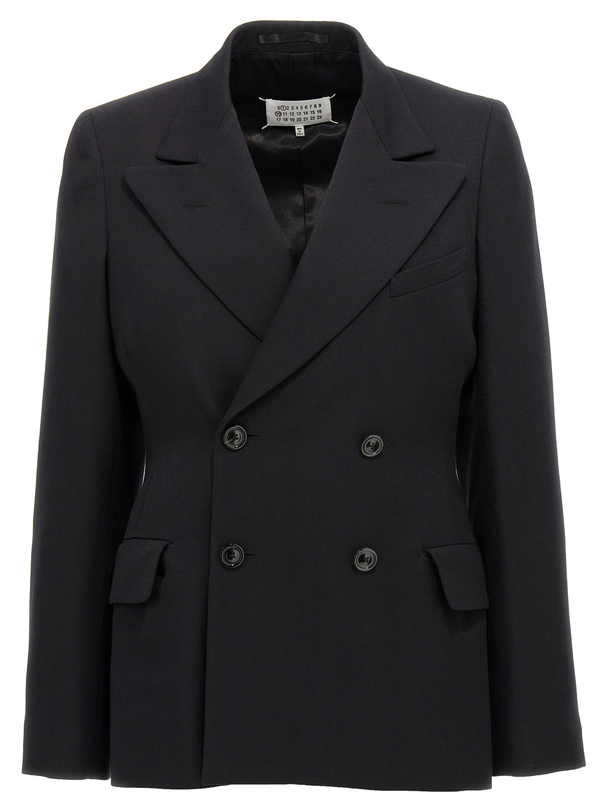 Blazer en laine noire Maison Margiela