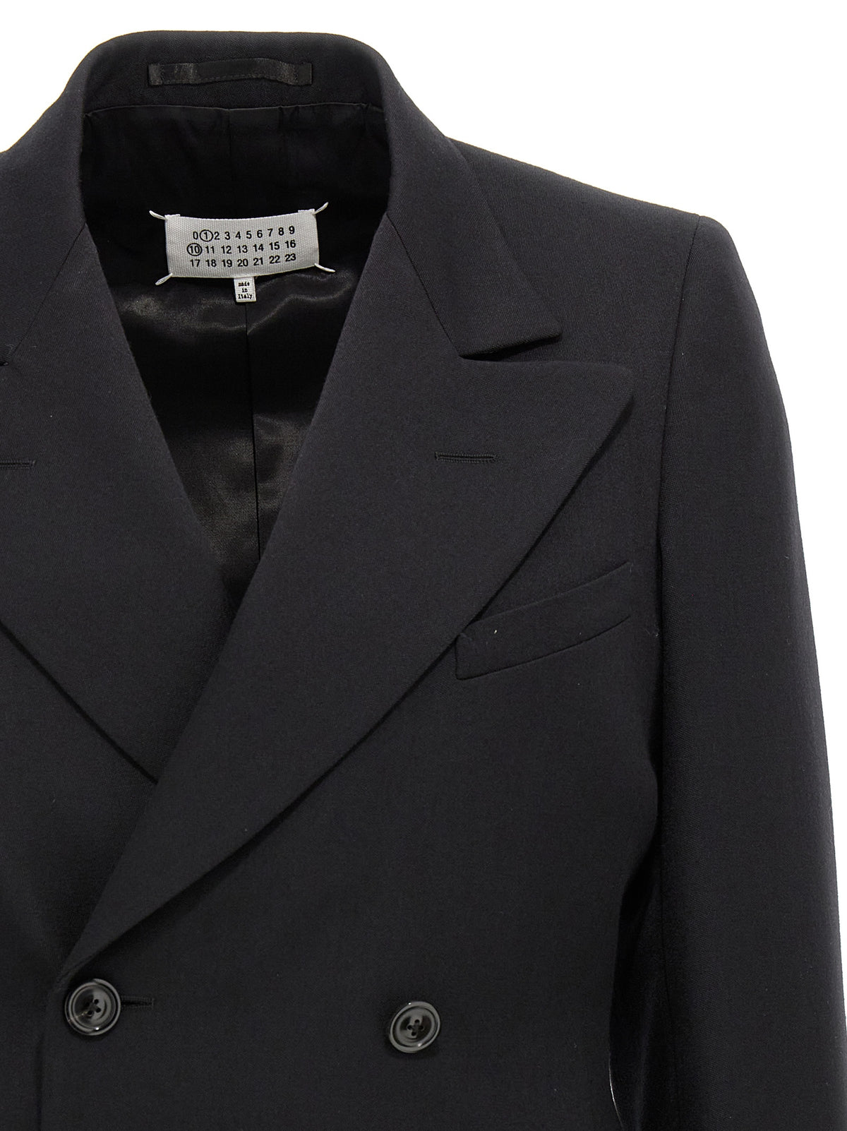 Blazer en laine noire Maison Margiela