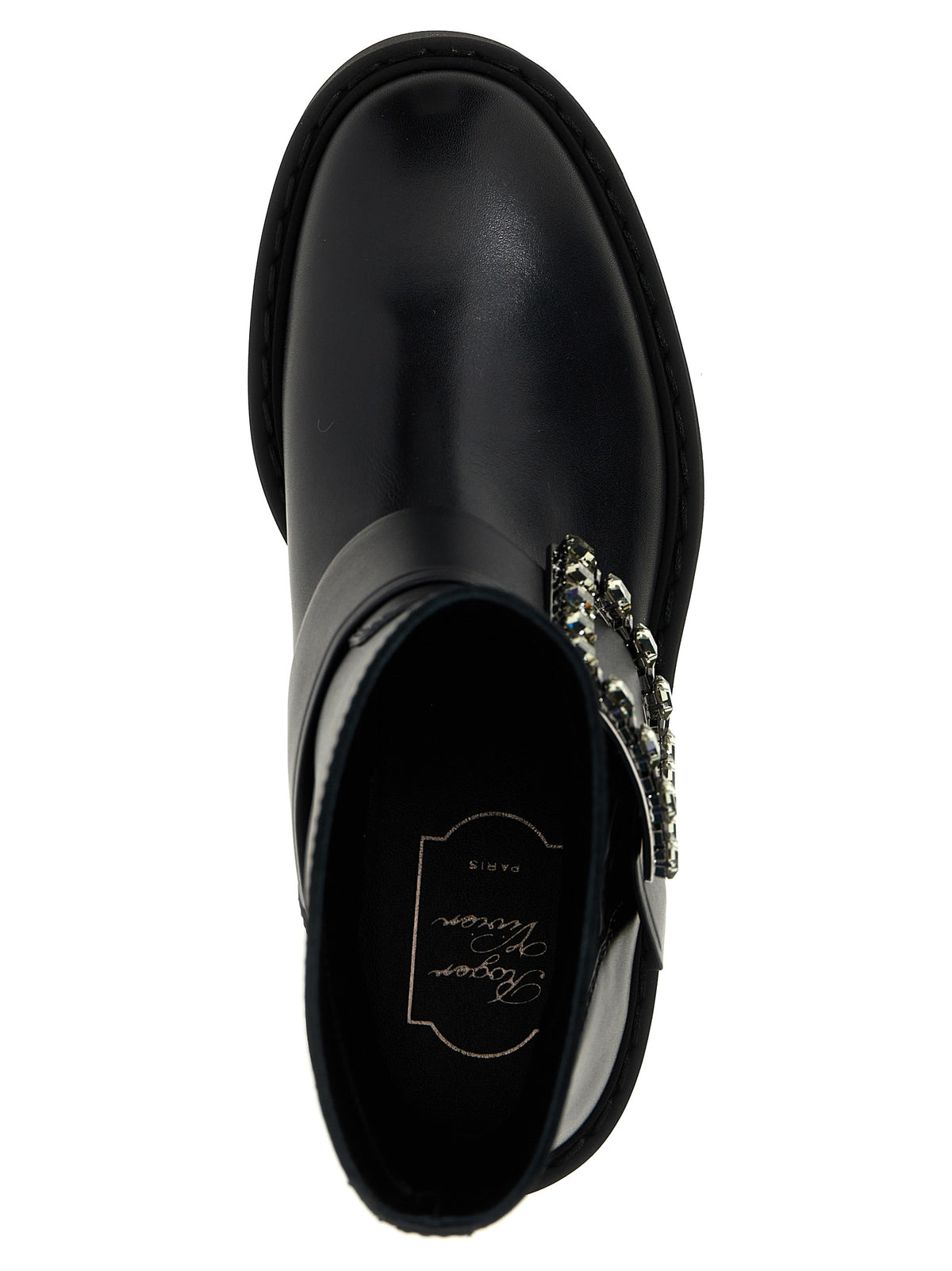 Bottines Roger Vivier en veau noir
