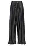 Pantalon décontracté noir en polyester Stella McCartney