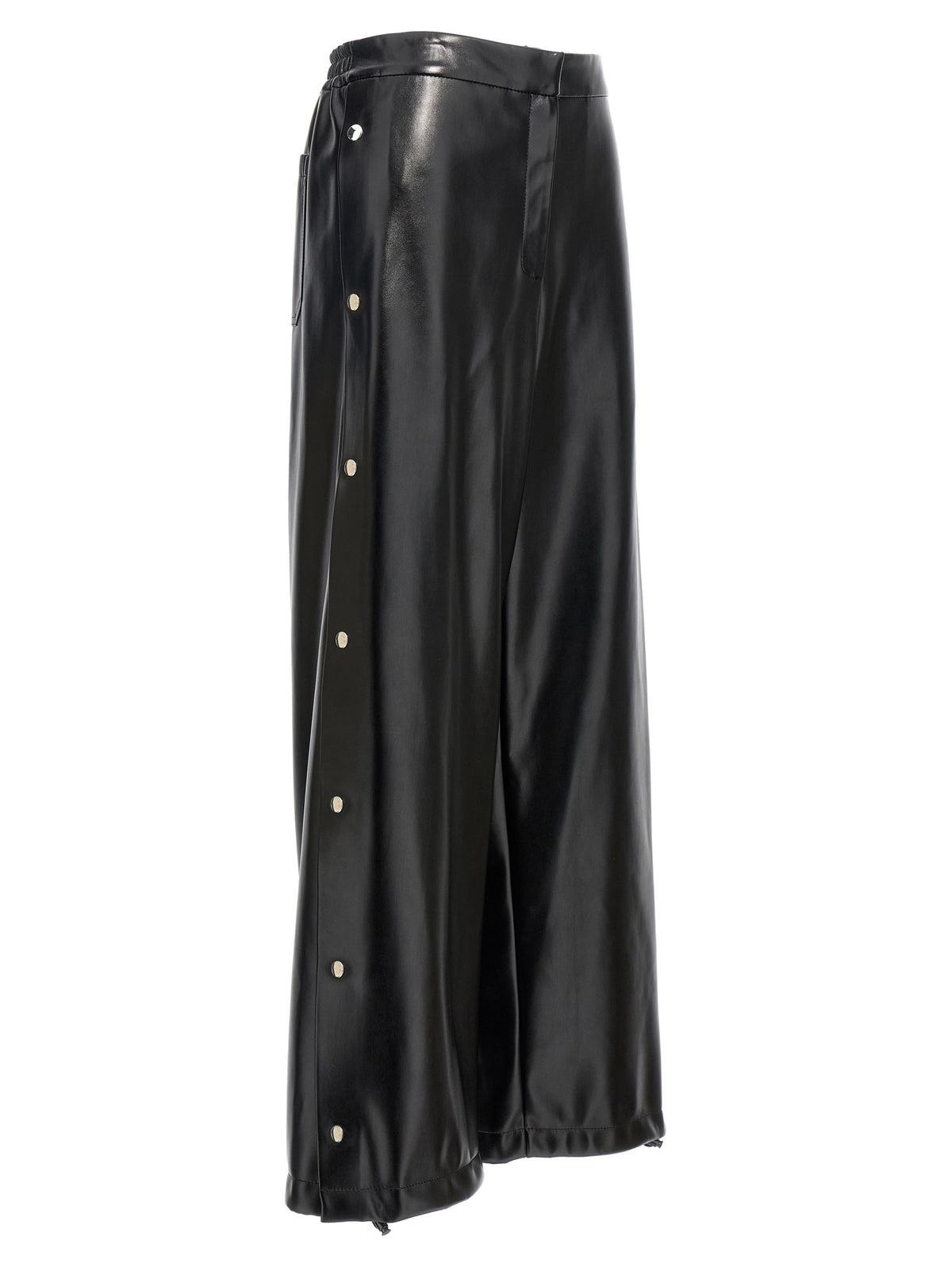 Pantalon décontracté noir en polyester Stella McCartney