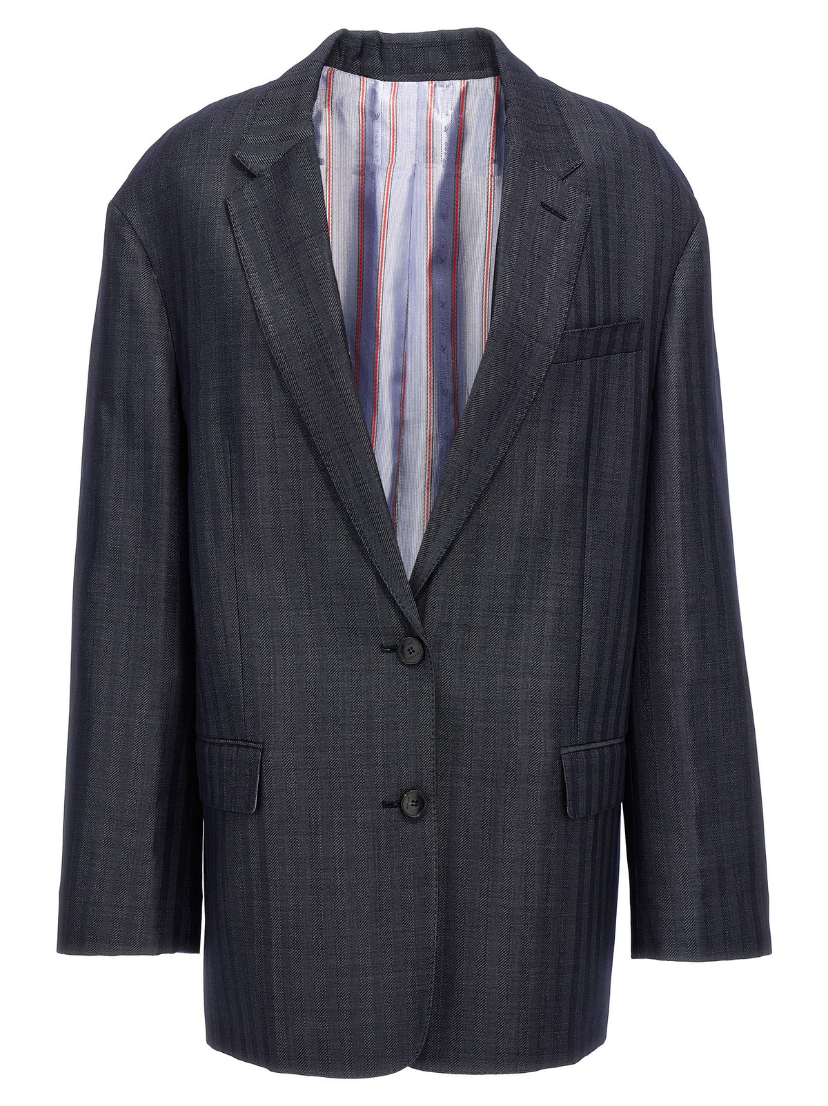 Blazer Etro in lana blu