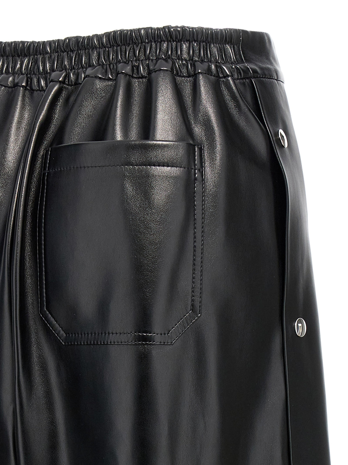 Pantalon décontracté noir en polyester Stella McCartney