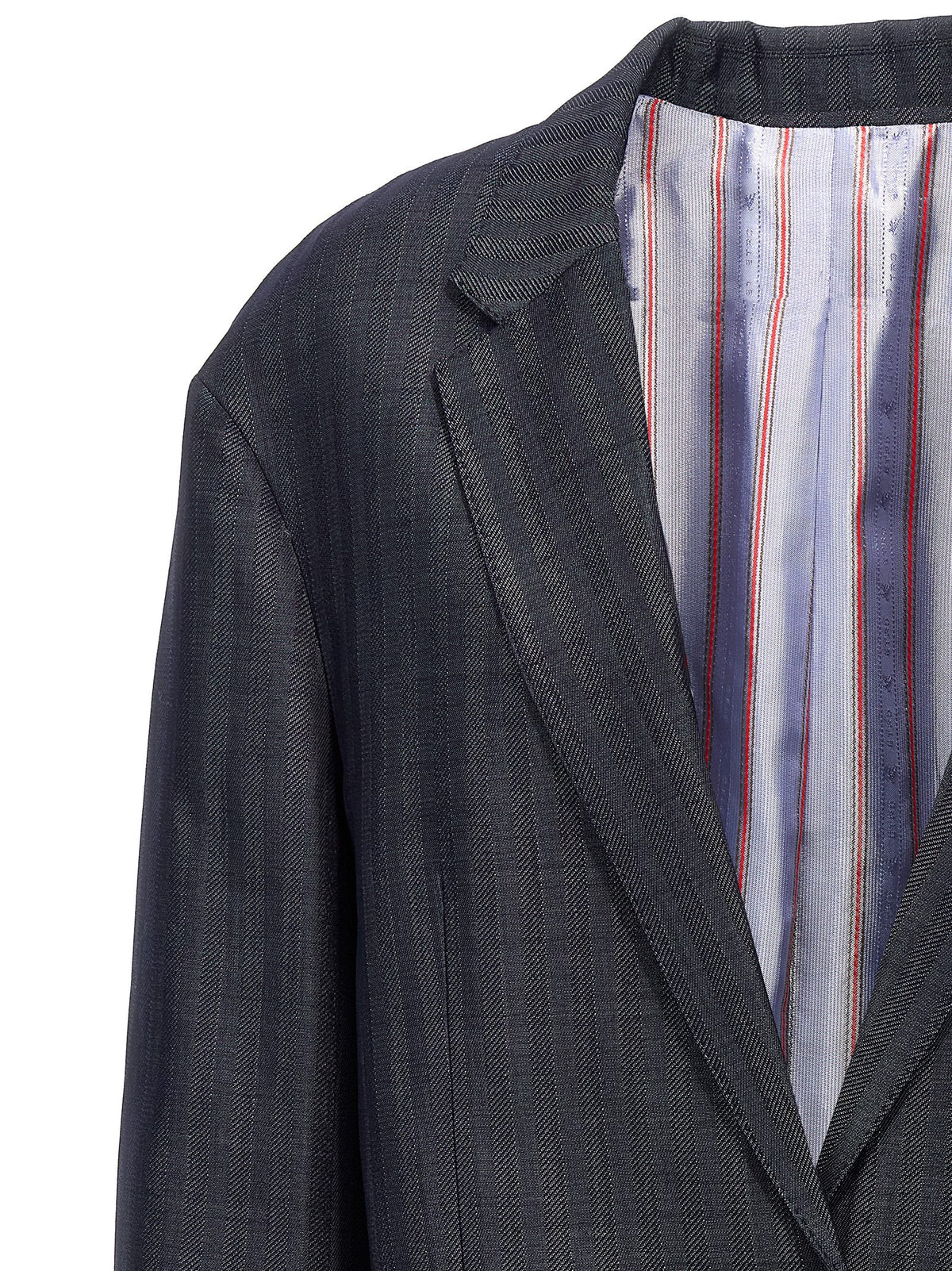 Blazer Etro in lana blu