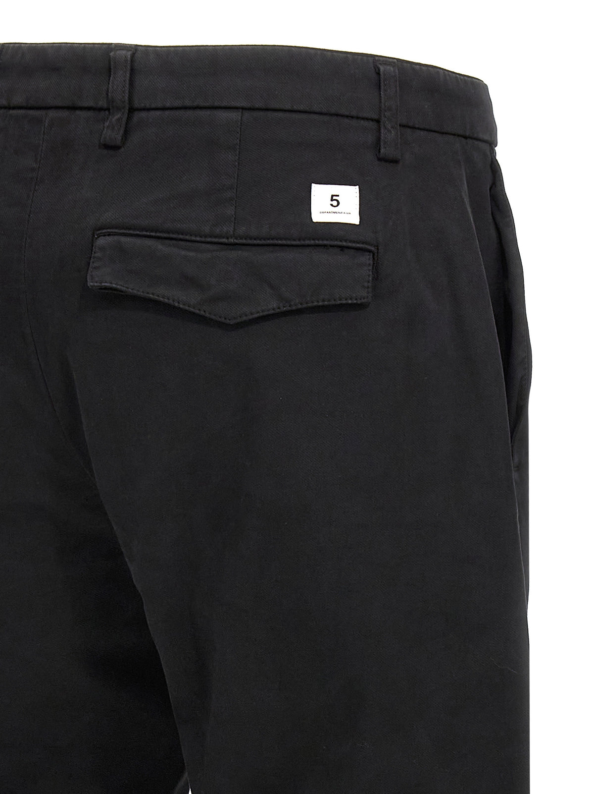 Pantaloni casual neri in cotone Department 5
