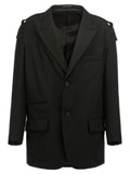 Blazer en laine noir Yohji Yamamoto