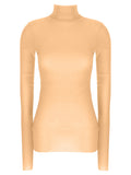 Dolcevita in seta multicolore Jil Sander