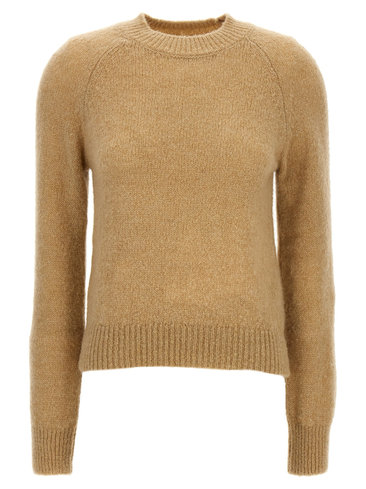 Cardigan en laine beige Dries Van Noten