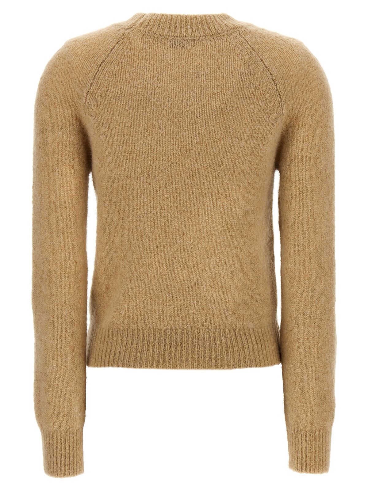 Cardigan en laine beige Dries Van Noten