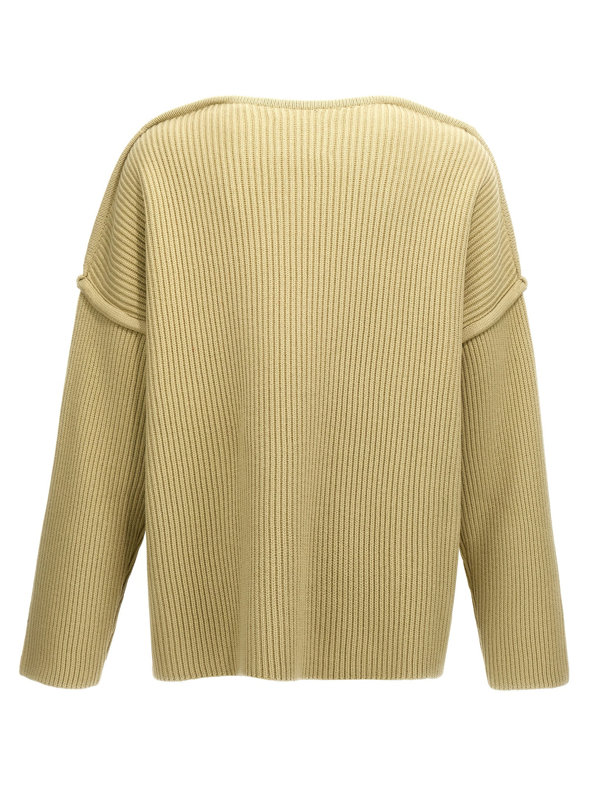 Gilet en laine bicolore Jil Sander