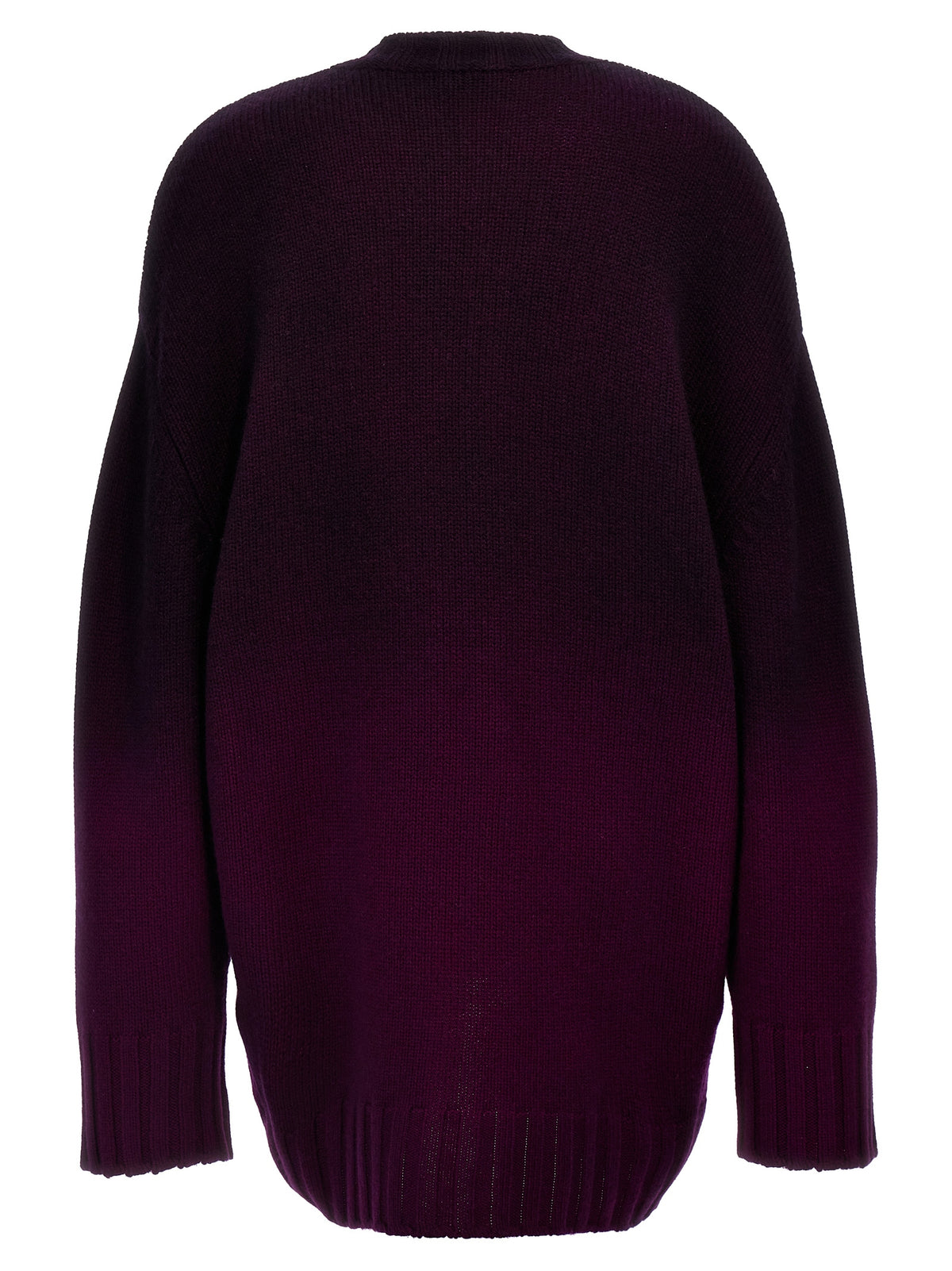 La robe courte en laine violette The Attico