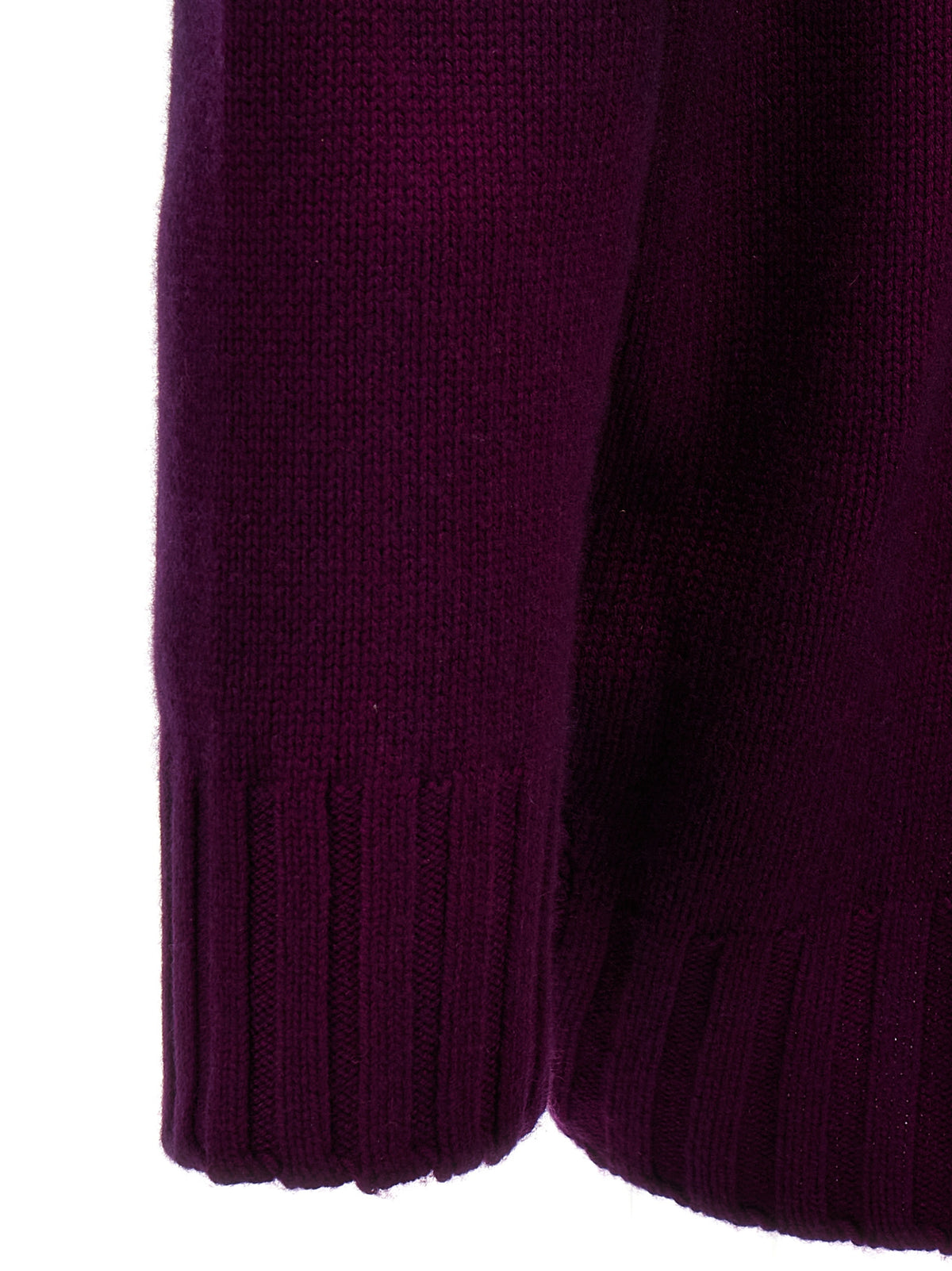 La robe courte en laine violette The Attico