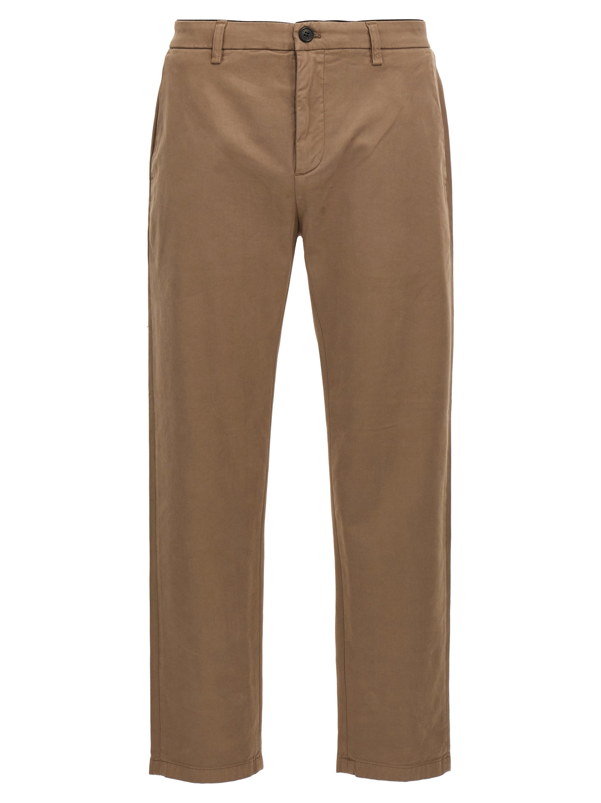 Pantalon décontracté en coton marron Department 5