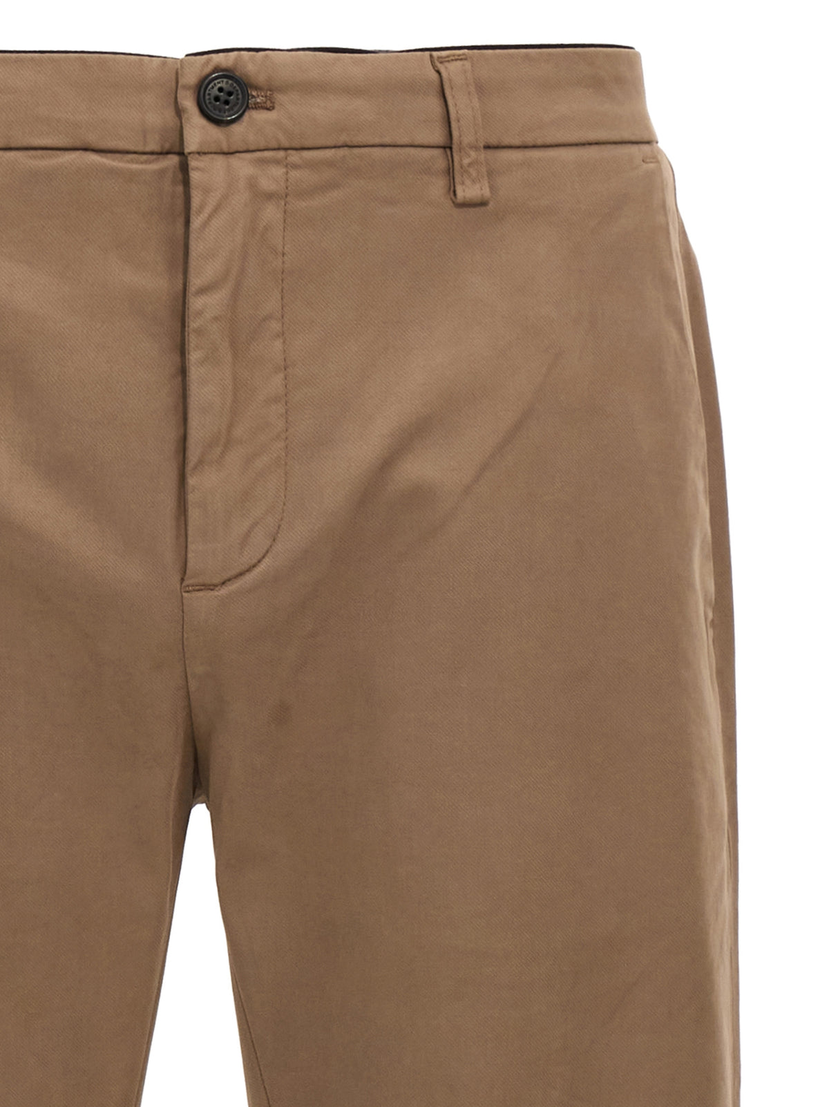 Pantalon décontracté en coton marron Department 5