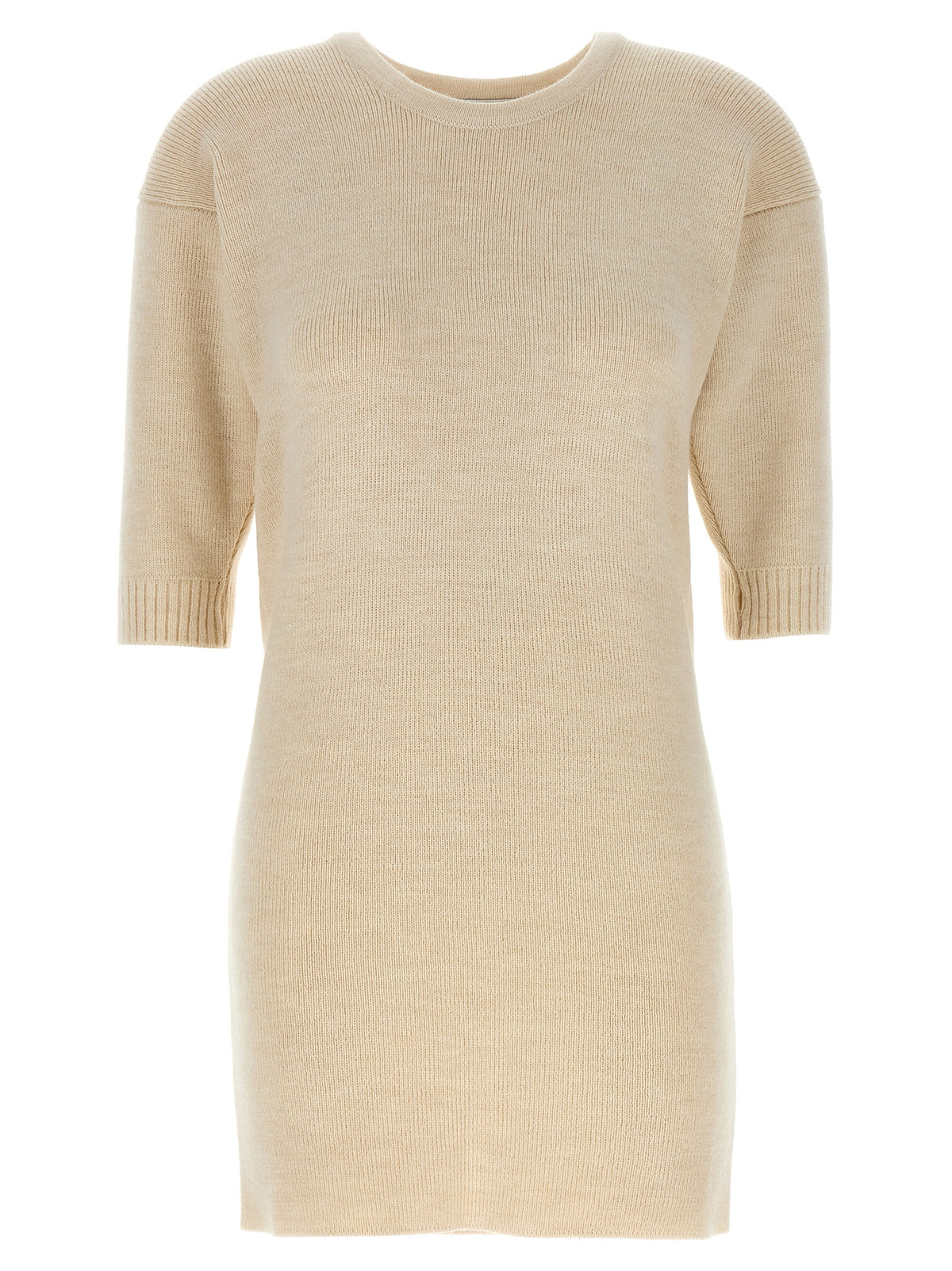 Robe courte Lemaire en acétate blanc