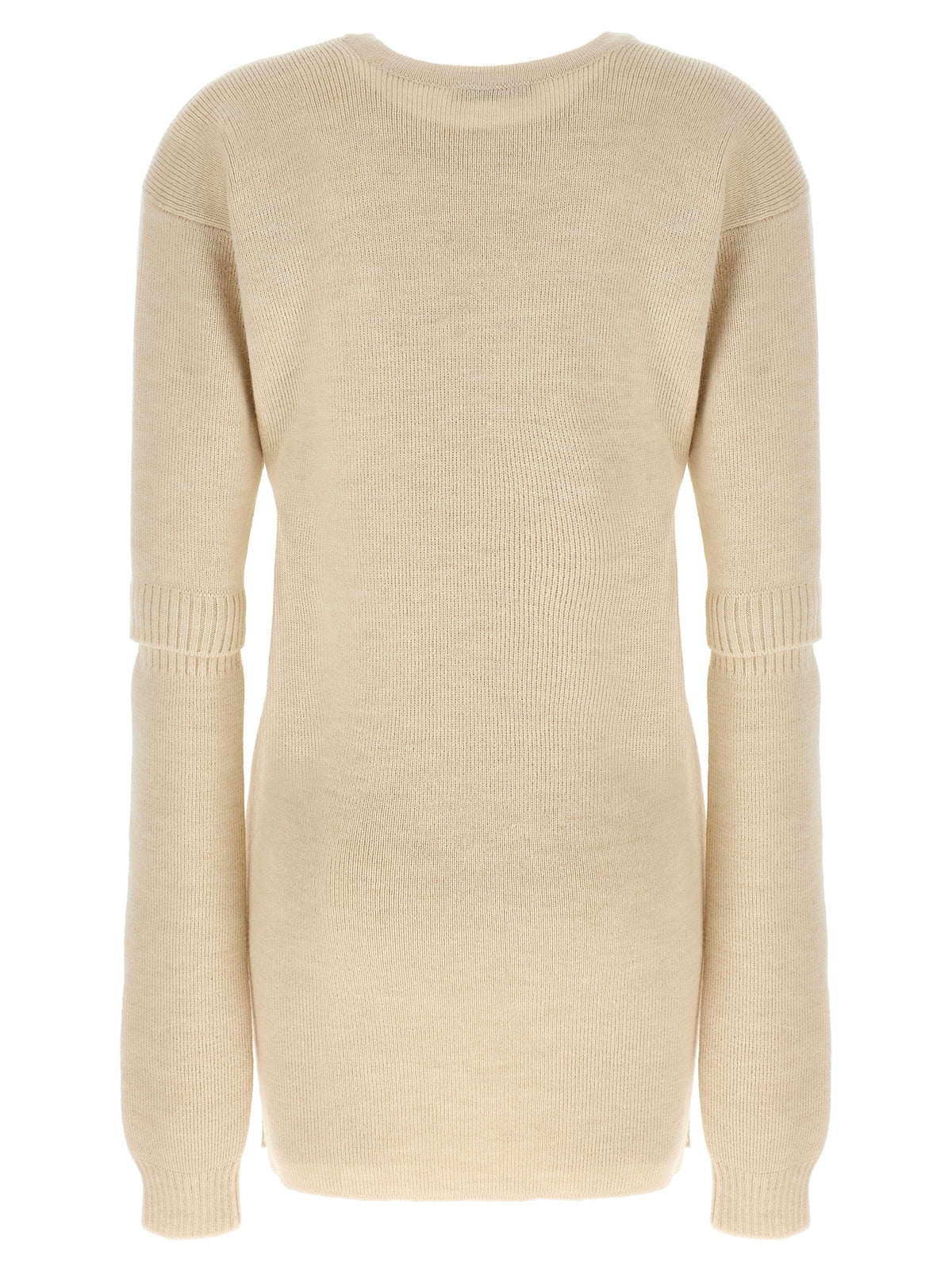 Robe courte Lemaire en acétate blanc