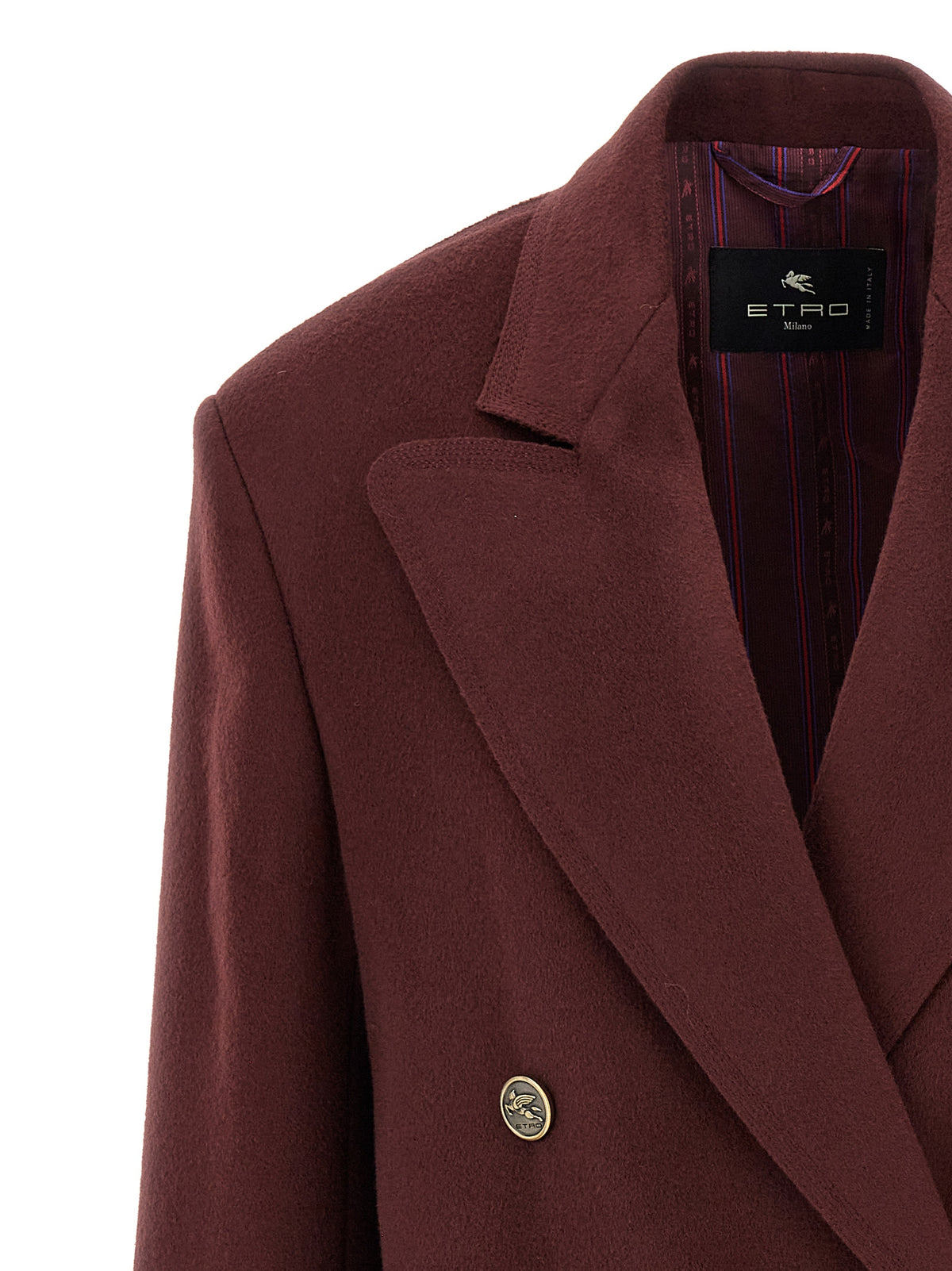 Blazer en laine Etro Bordeaux