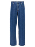 Jean droit en coton bleu A.P.C.