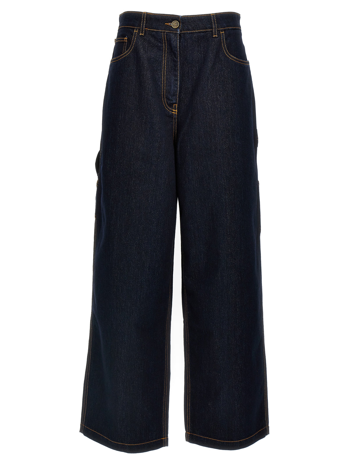 Jeans in denim di cotone blu Etro