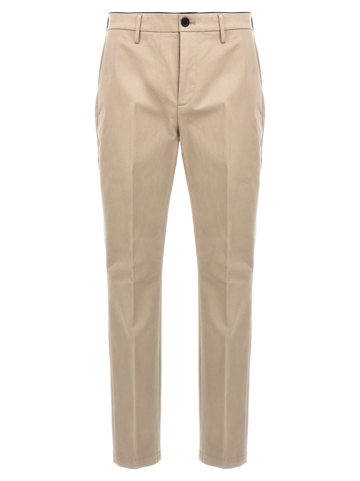 Pantaloni casual in cotone beige Department 5