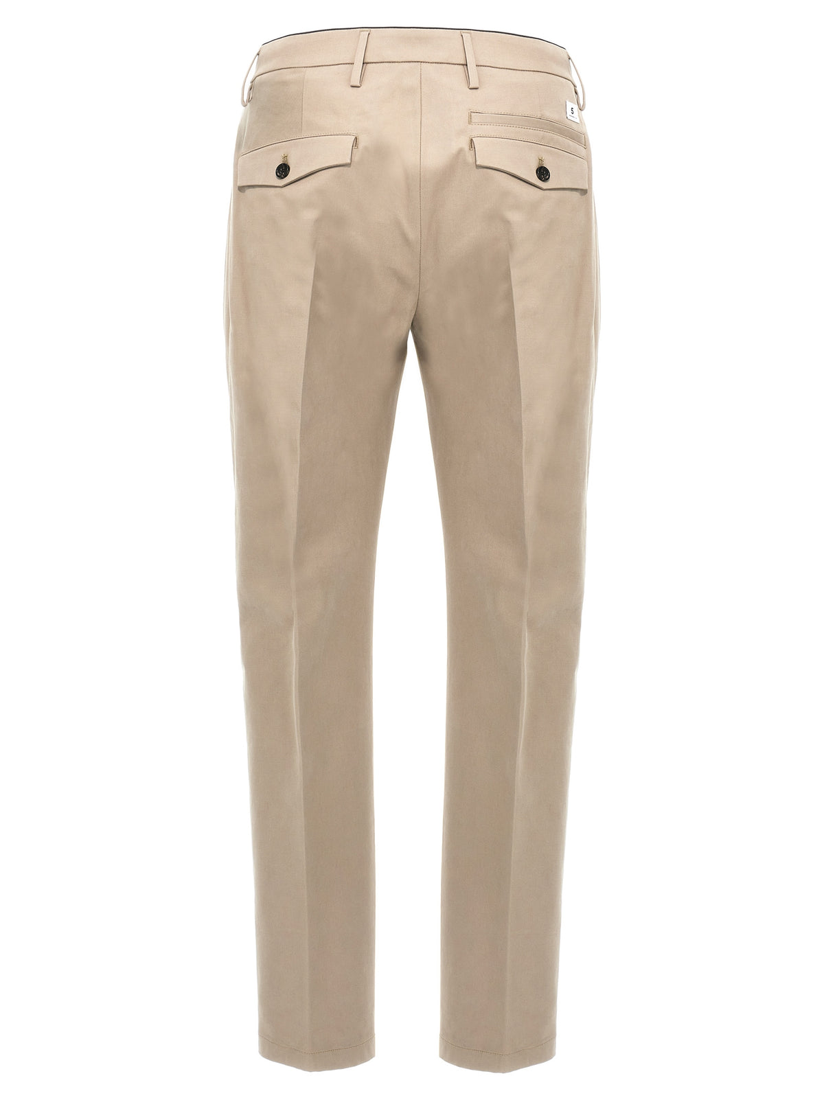 Pantaloni casual in cotone beige Department 5
