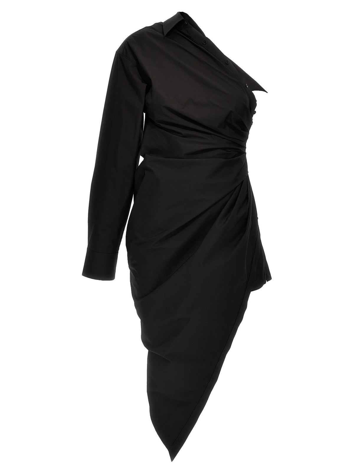 Robe Courte Alexander Wang en Coton Noir