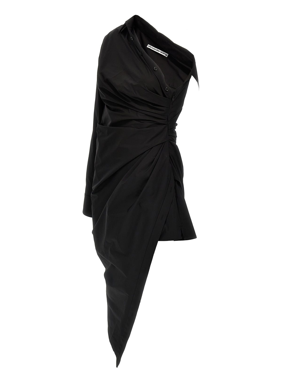 Robe Courte Alexander Wang en Coton Noir