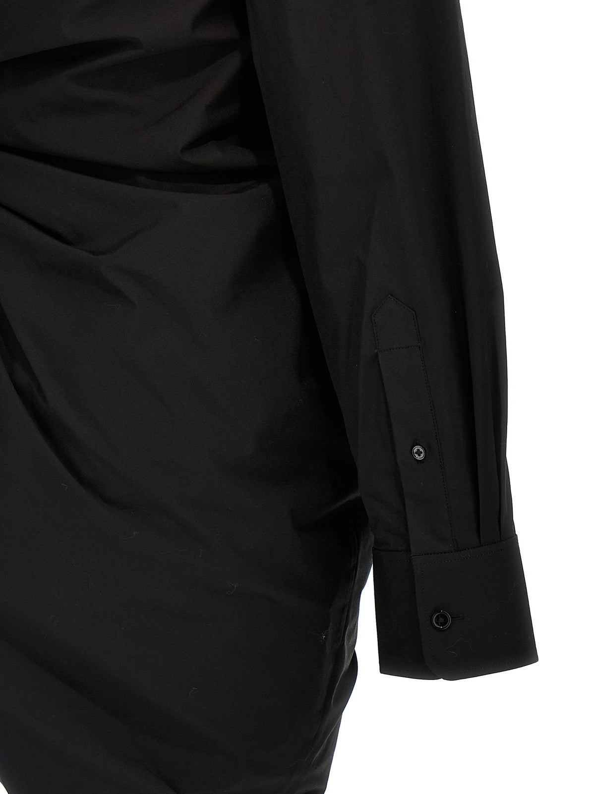 Robe Courte Alexander Wang en Coton Noir