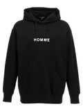 Felpa in cotone nera Comme Des Garçons