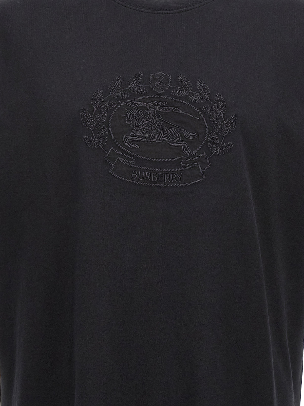 T-shirt Burberry en coton noir
