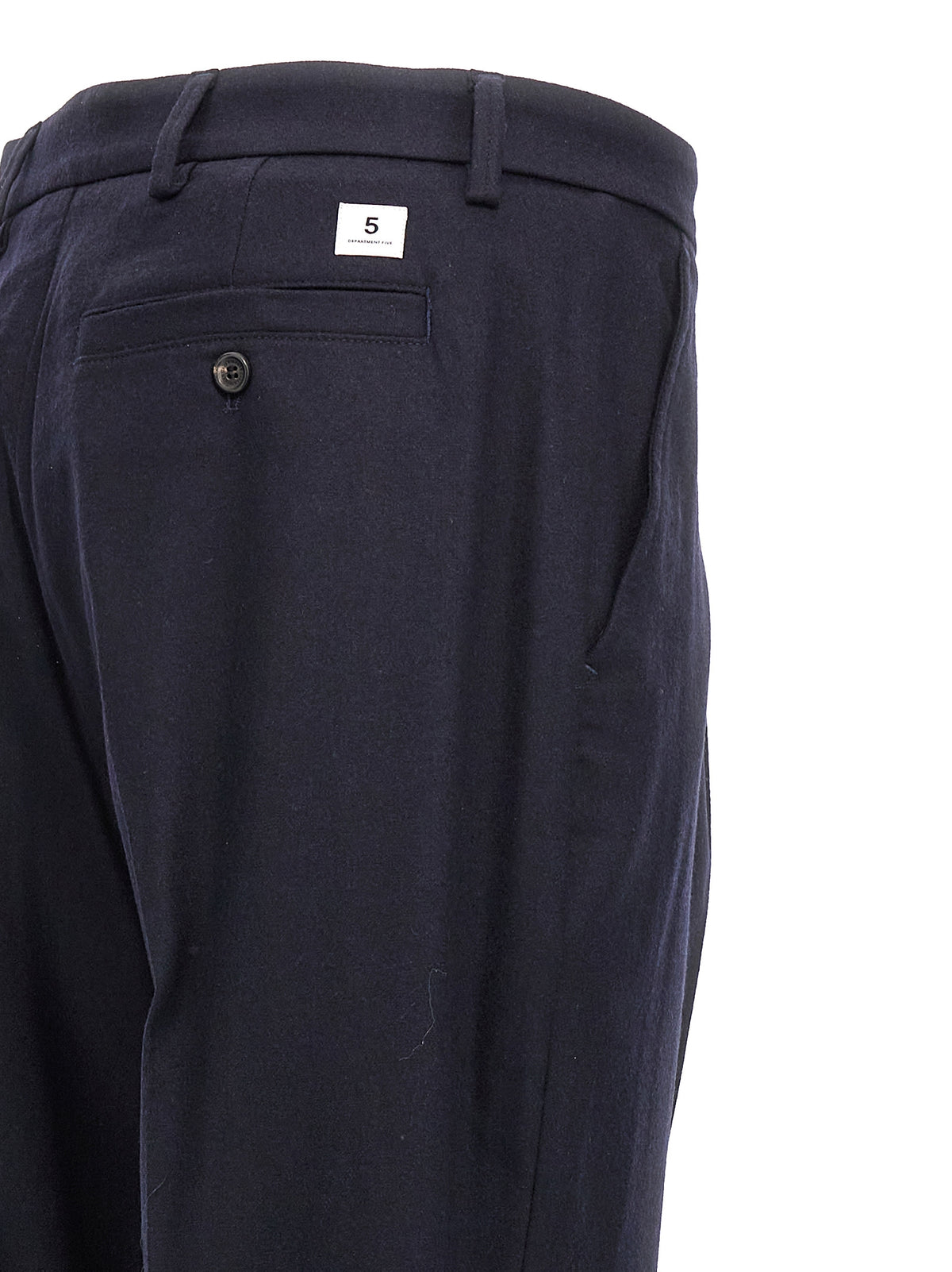 Pantalon habillé en laine bleue du département 5