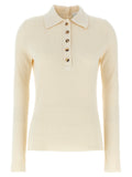 Cardigan in cotone bianco Courrèges