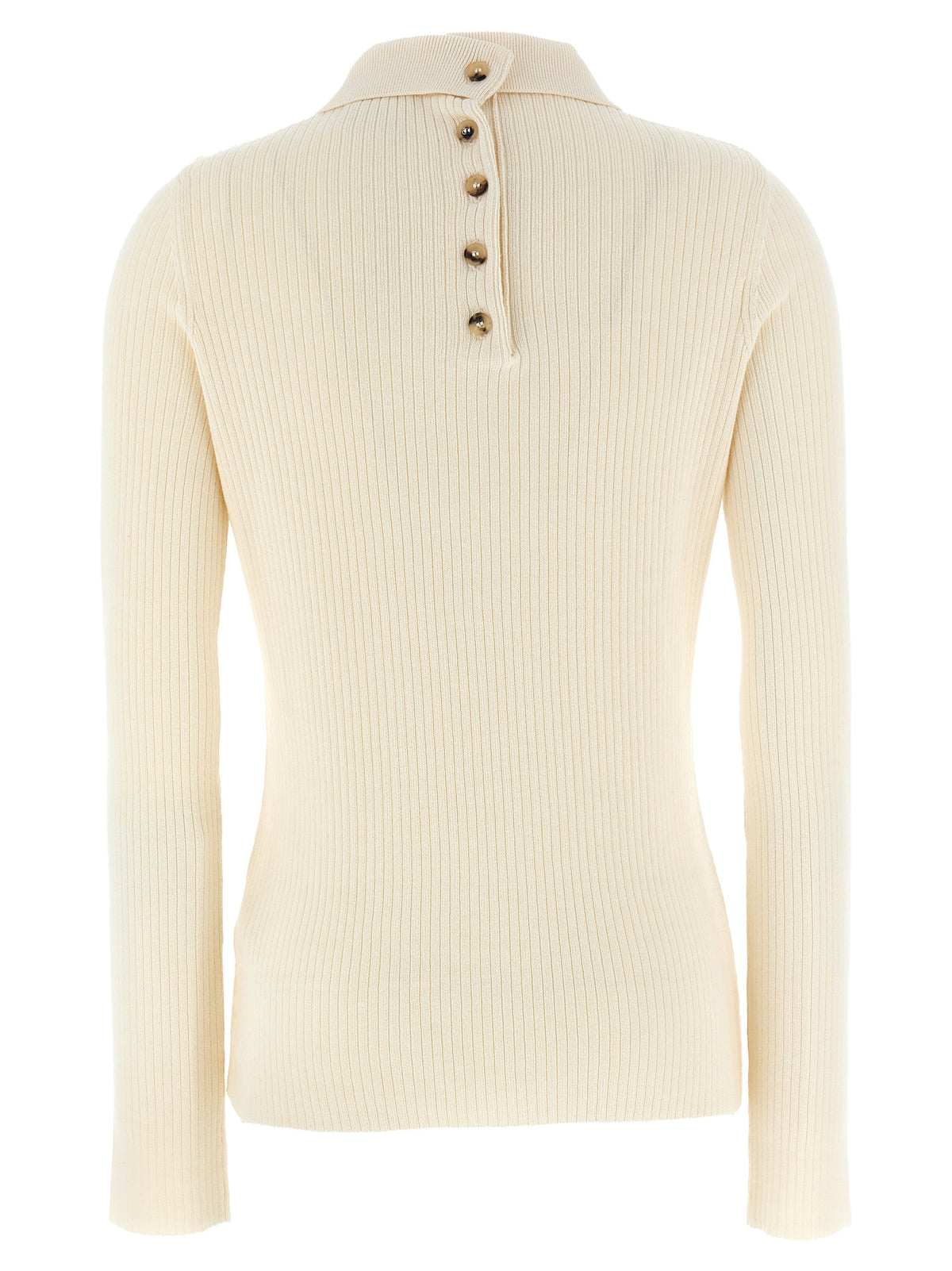 Cardigan in cotone bianco Courrèges
