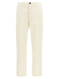 Pantaloni casual bianchi in cotone Department 5