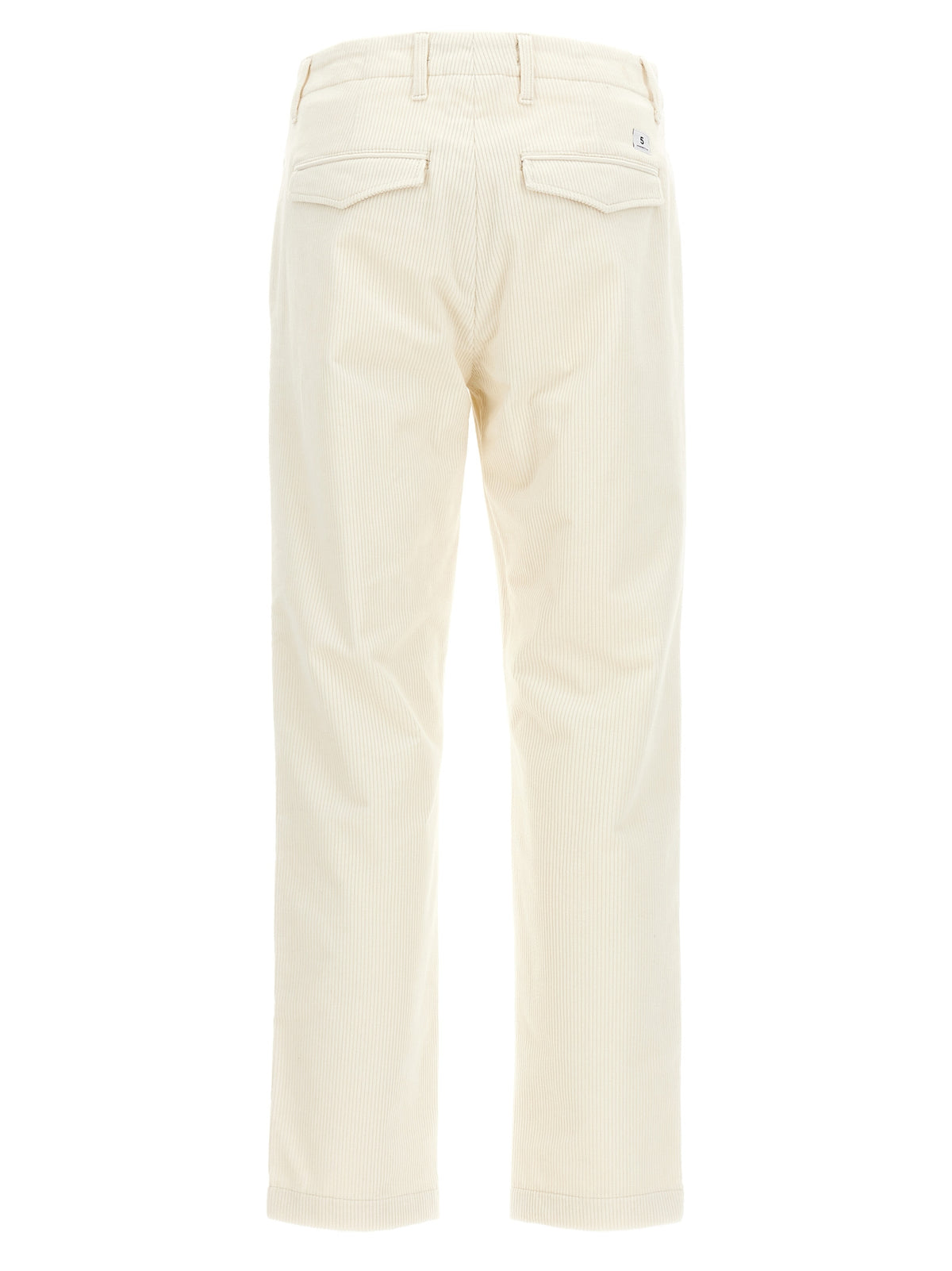 Pantaloni casual bianchi in cotone Department 5