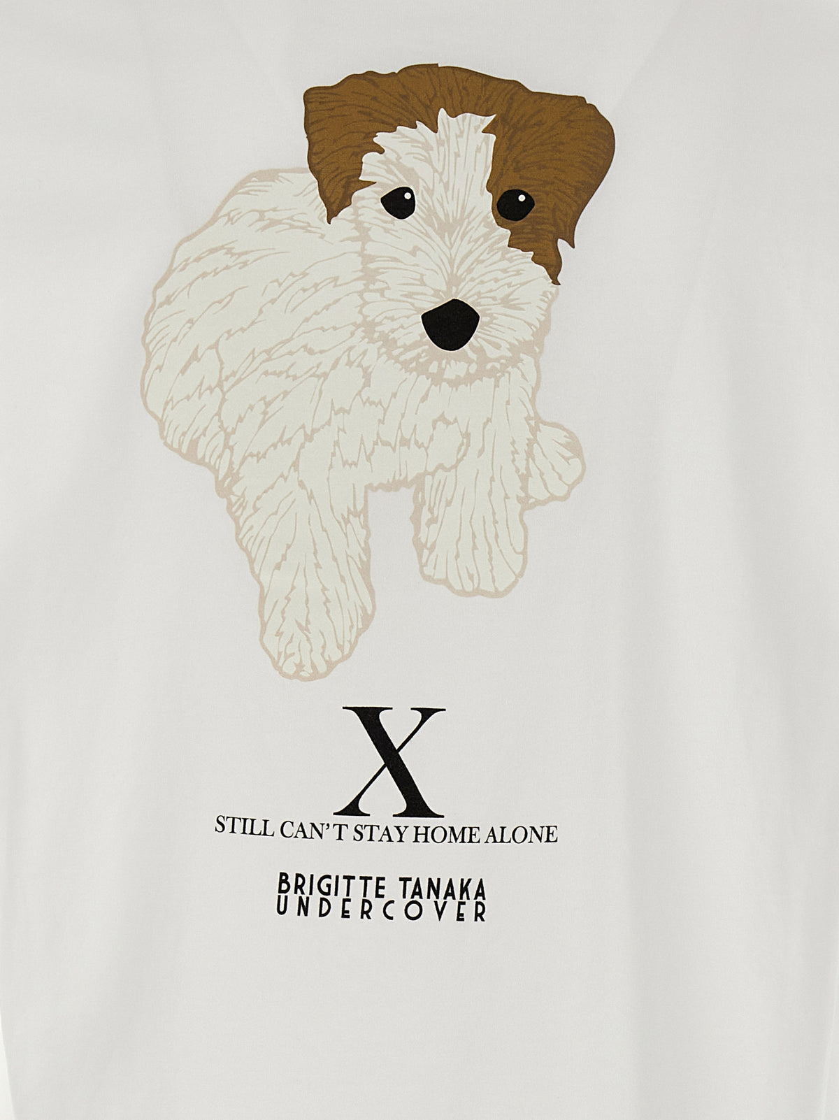 T-shirt en coton blanc Undercover