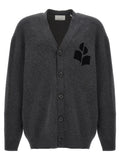 Gilet en coton gris Isabel Marant