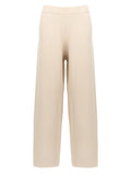 Pantaloni casual Max Mara in viscosa beige